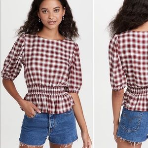 BB Dakota, synched waisted top.